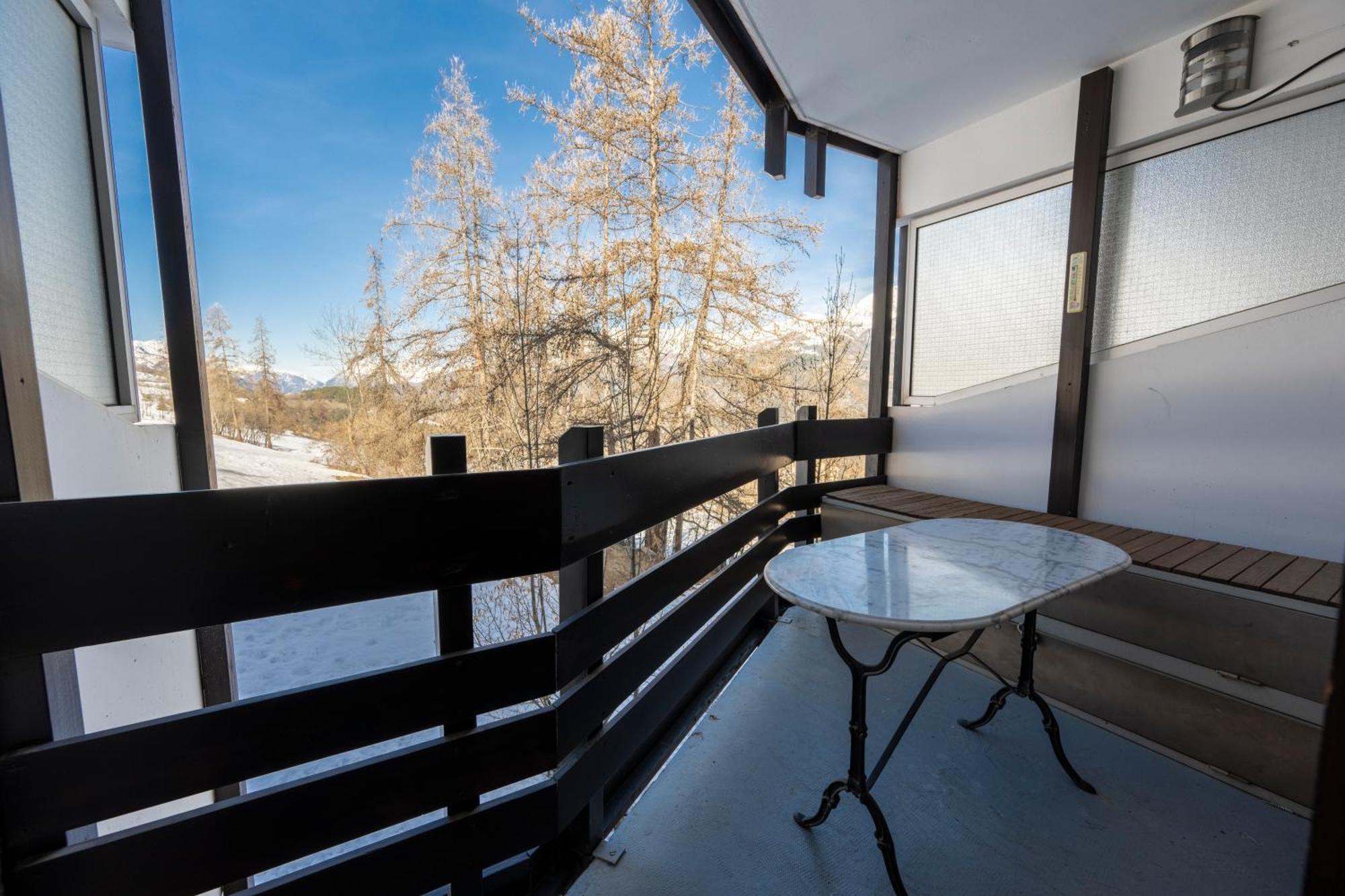 Appartamento Doux Crepuscule - Au Bord Des Pistes - Parking Enchastrayes Esterno foto